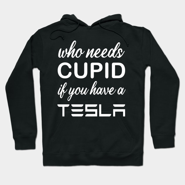 WHO NEEDS CUPID Hoodie by kimbo11